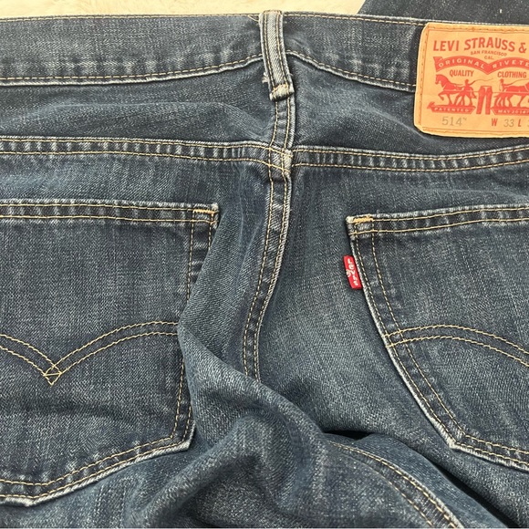 LEVI’S Dark Rinse Denim Jeans - Picture 5 of 5